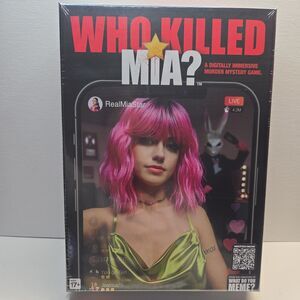 Who Killed Mia A Digitally Immersive Murder Mystery Adult Crime Board Game Clue